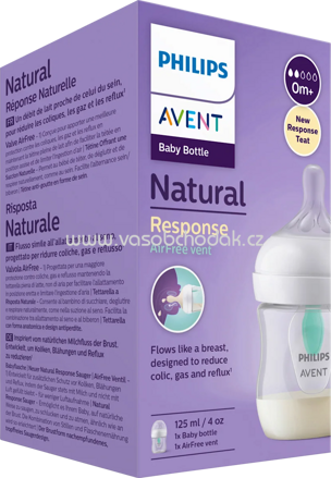 PHILIPS AVENT Babyflasche Natural Response AirFreeVentil 125ml, 1 St