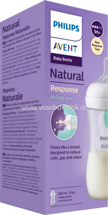 PHILIPS AVENT Babyflasche Natural Response AirFreeVentil 260ml, 1 St