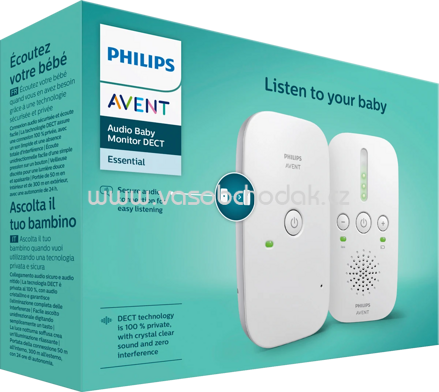 PHILIPS AVENT Babyphone DECT Audio SCD502/26, 1 St