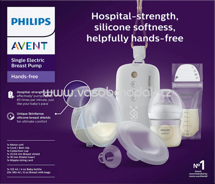 PHILIPS AVENT Milchpumpe tragbar Hands-free, 1 St