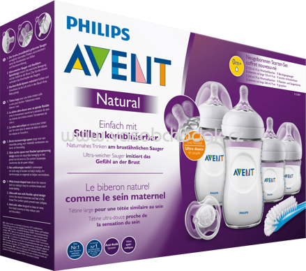 Philips AVENT Neugeborenen Set Natural 2.0, 1 Set
