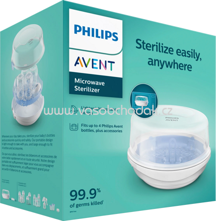 PHILIPS AVENT Vaporisator für die Mikrowelle, 1 St