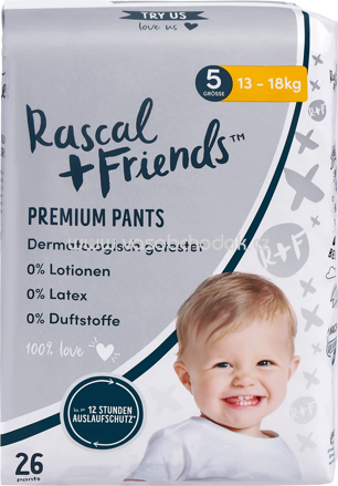 Rascal+Friends Baby Pants Gr. 5, 13-18 kg, 26 St