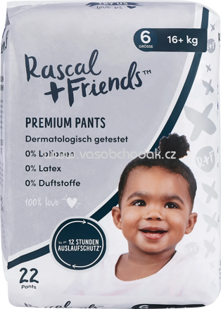 Rascal+Friends Baby Pants Gr. 6, 16+ kg, 22 St