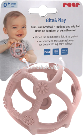 Reer Beiß- und Greifball rosa, 1 St