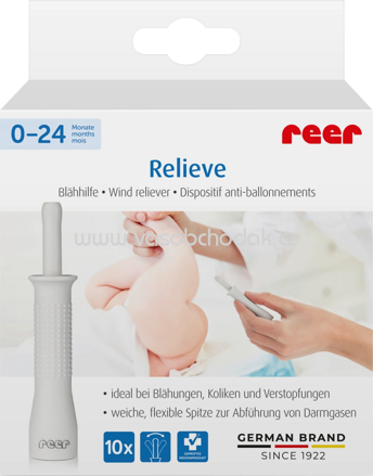 Reer Blähhilfe Relieve für Babys, 10 St