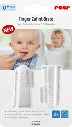 Reer Fingerzahnbürste, 2 St