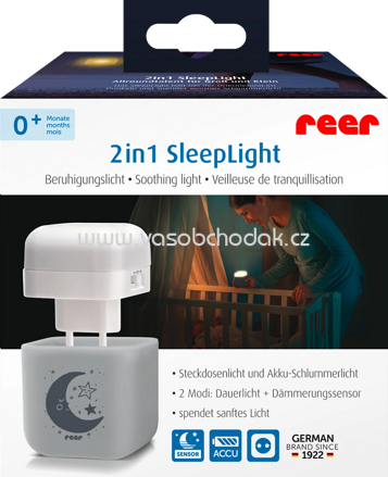Reer Nachtlicht 2in1 SleepLight hellgrau, 1 St