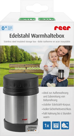Reer Edelstahl-Warmhaltebox, 350 ml, 1 St