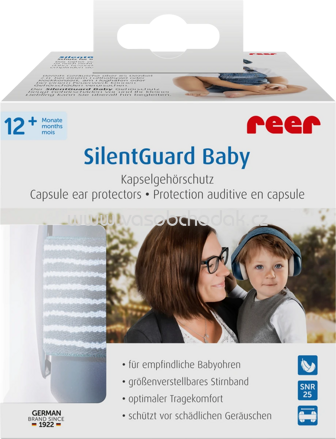 Reer Gehörschutz SilentGuard für Babys, ab 12 Monate, blau, 1 St