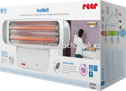 Reer Wickeltisch-Heizstrahler 400/800 Watt, 1 St