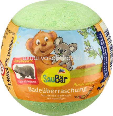 SauBär Kinder Badezusatz Badeüberraschung Australien, 1 St