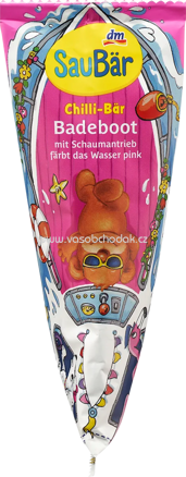 SauBär Kinder Badezusatz Chilli-Bär Badeboot pink, 1 St