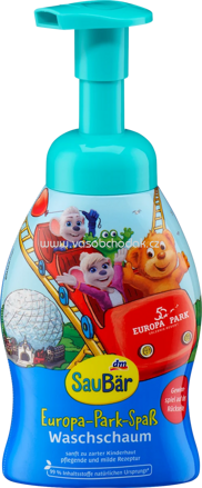 SauBär Kinder Waschschaum Europa-Park-Spaß, 250 ml