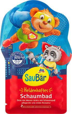 SauBär Schaumbad Heldenhaft, 40 ml