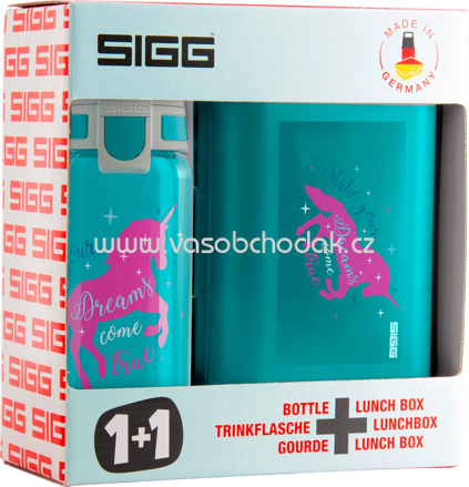 SIGG Brotdose und Flasche Set VIVA türkis 2tlg., 1 St