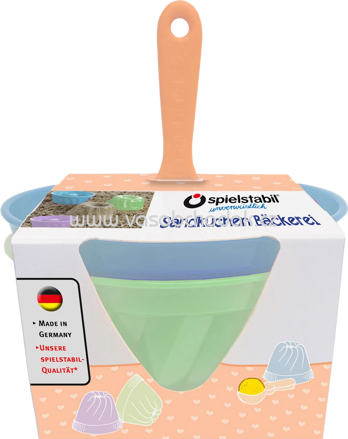 Spielstabil Sandkuchen Bäckerei Set pastell, 1 St