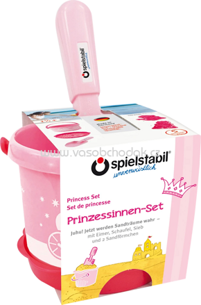 Spielstabil Sandspielzeug Prinzessinnen-Set, 5tlg, 1 St