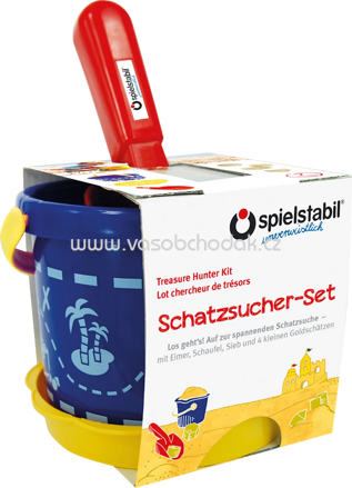 Spielstabil Sandspielzeug Schatzsucher-Set, 7-teilig, 1 St