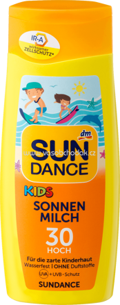 SUNDANCE Kids Milch LSF 30, 200 ml