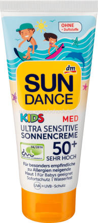 SUNDANCE Sonnencreme KIDS MED Ultra Sensitiv LSF 50+, 100 ml
