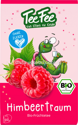 TeeFee Bio-Früchtetee mit Himbeere 20x1,5g, 30 g