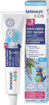 tetesept Erkältungszeit Balsam Nacht Kids, 30 ml
