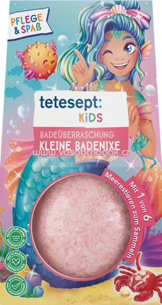 tetesept Kinder Badezusatz Badeüberraschung Kleine Badenixe, 1 St