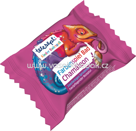 tetesept Kinder Badezusatz Farbenspiel Bad Chamäleon, 20 g