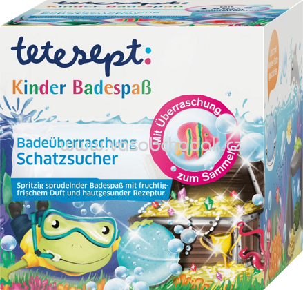 Tetesept Badeüberraschung Schatzsucher, 140g