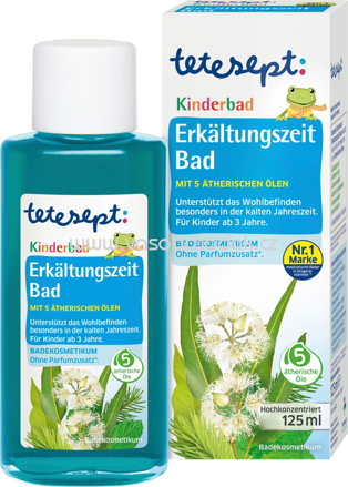 Tetesept Kinder Erkältungszeit Bad, 125 ml