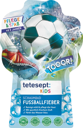 tetesept Schaumbad Fußballfieber, 40 ml