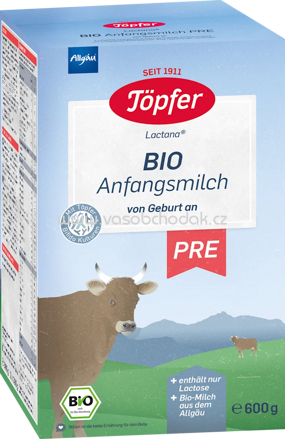 Töpfer Anfangsmilch Pre von Geburt an, 600g