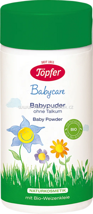 Töpfer Babycare Babypuder ohne Talkum, 75 g