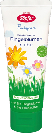 Töpfer Babycare Wind & Wetter Ringelblumensalbe, 75 ml