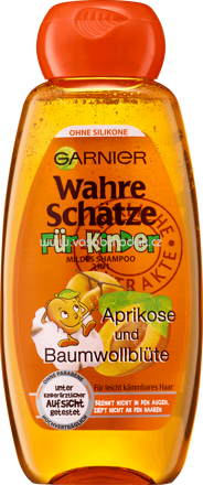 Wahre Schätze Kids Shampoo Aprikose und Baumwollblüte, 300 ml