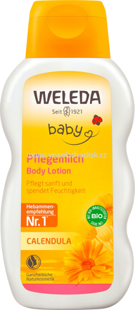 WELEDA baby Pflegemilch Calendula, 200 ml