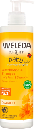 WELEDA baby Waschlotion & Shampoo, 400 ml
