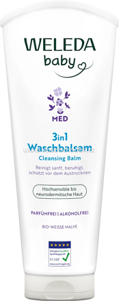 WELEDA baby Waschbalsam Med 3in1 Malve, 200 ml