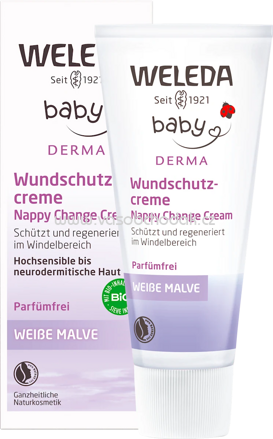 WELEDA baby Wundschutzcreme Baby Derma weiße Malve, 50 ml