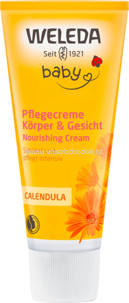 Weleda baby Calendula Pflegecreme Körper & Gesicht, 75 ml