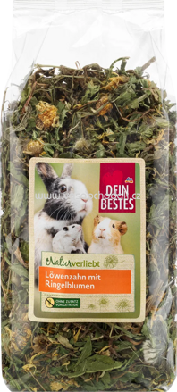 Dein Bestes Snack für Nager Naturverliebt Löwenzahn mit Ringelblumen, 150g