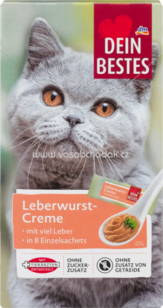 Dein Bestes Lebewurst Creme, 8 St