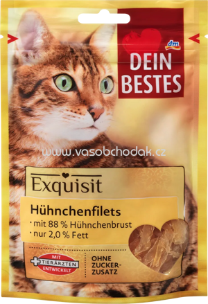 Dein Bestes Exquisit Hühnchenfilets, 50g