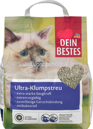 Dein Bestes Katzenstreu, Ultra-Klumpstreu, 6l