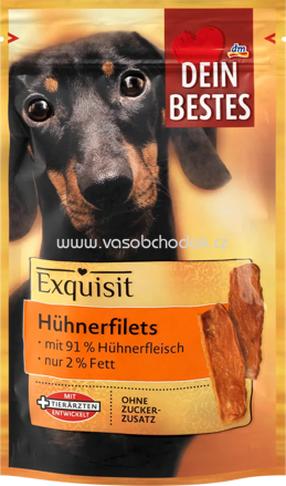 Dein Bestes Exquisit Hühnerfilets, 80g