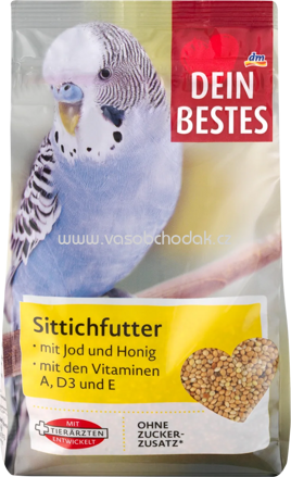 Dein Bestes Sittichfutter mit Jod und Honig, 500g