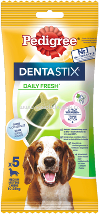 Pedigree Dentastix Daily Fresh Mittlere Hunde, 10-25 kg, 5 St