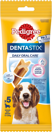 Pedigree Dentastix Daily Oral Care Mittlere Hunde, 10-25 kg, 5 St