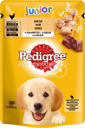 Pedigree Portionsbeutel Junior mit Huhn in Gelee, 100g